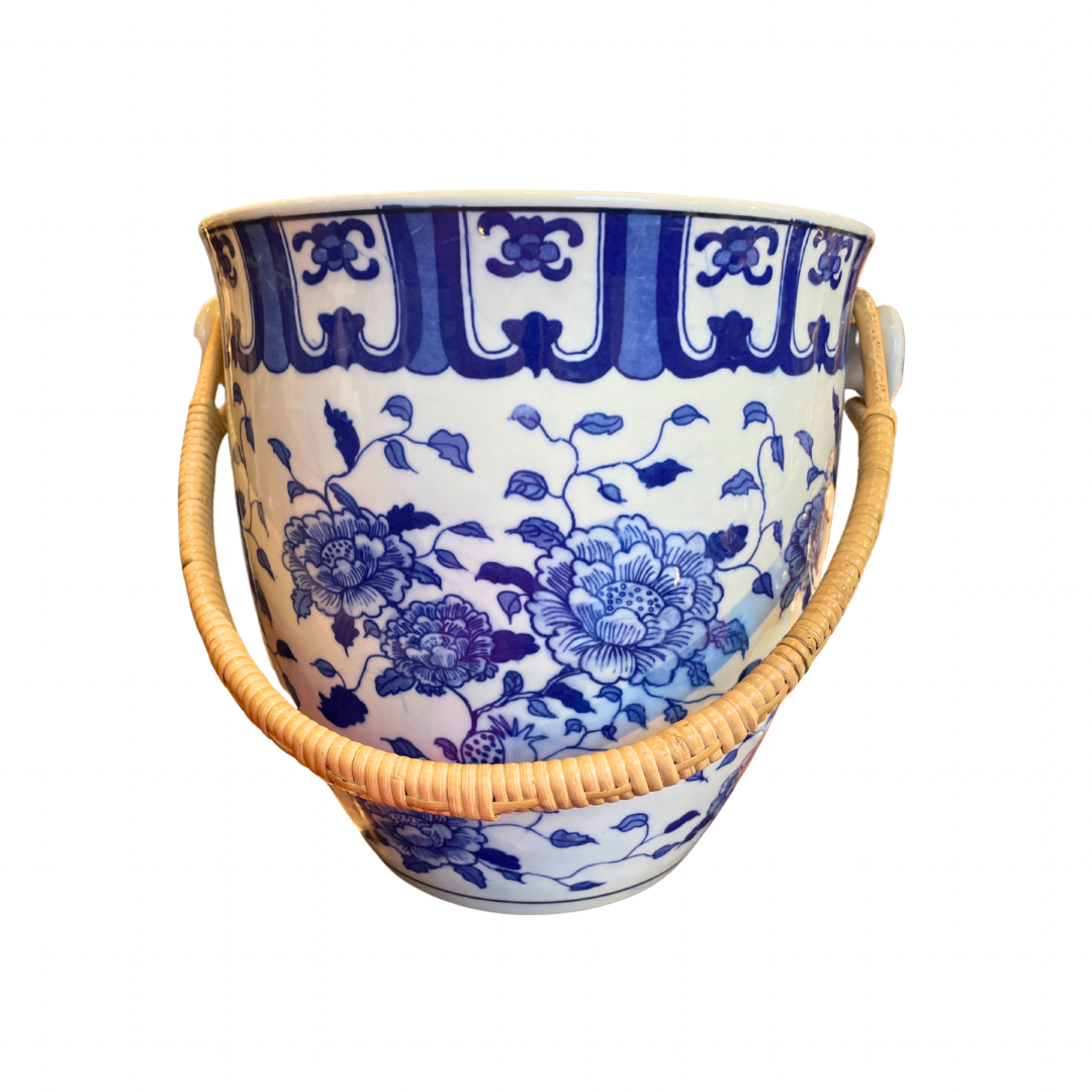 Blue and White Porcelain Party Pail