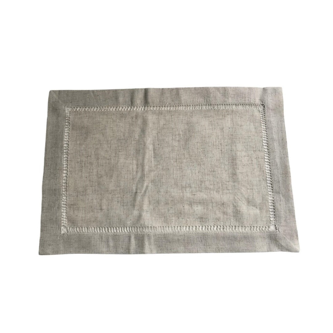 Hemstitched Placemat Natural