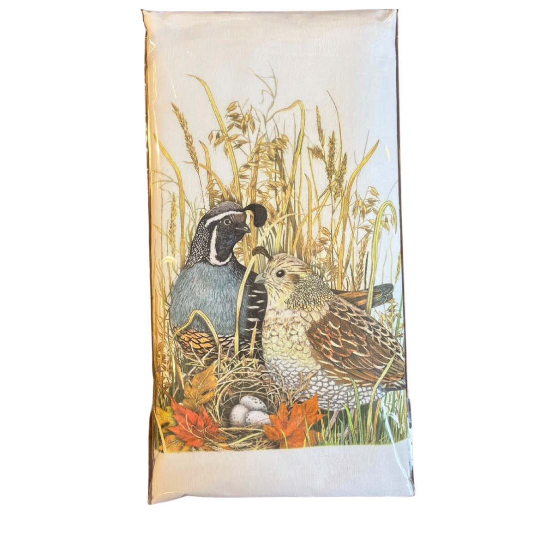 Birds with Nest Individual Towel