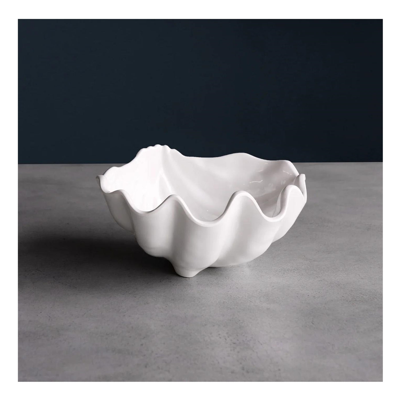 VIDA Ocean Shell Small Bowl (White)
