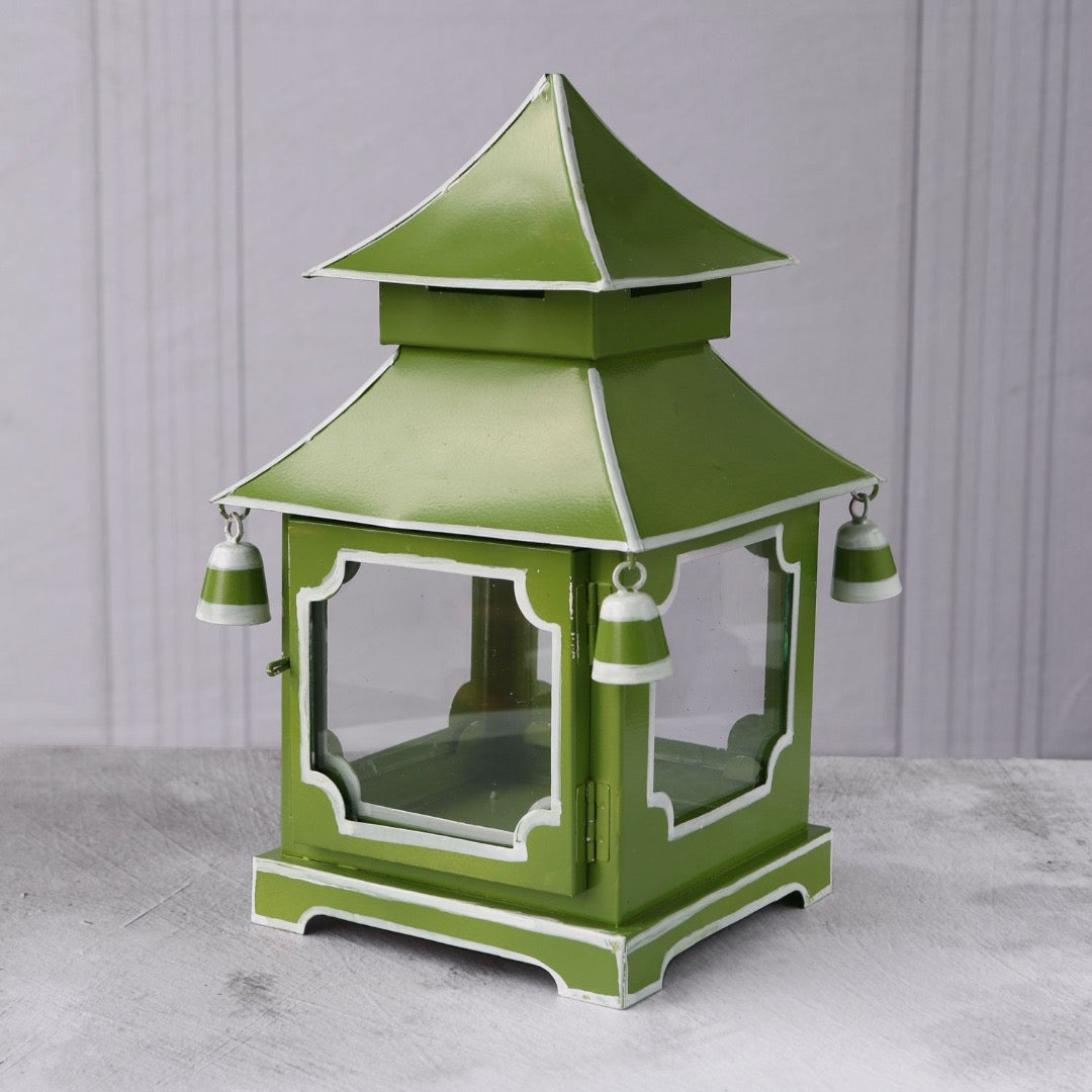 Pagoda Lantern Green