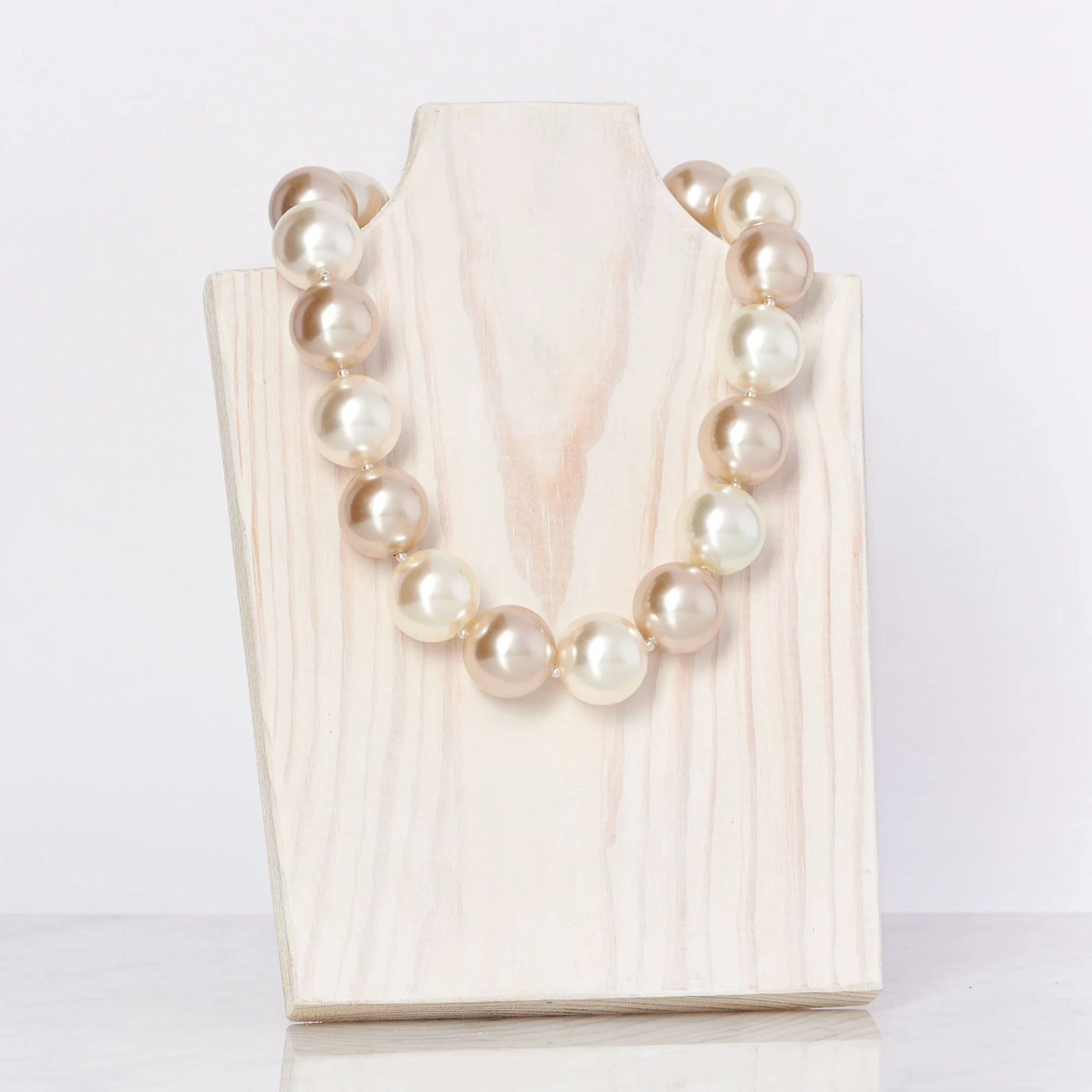 Ivory/Champagne Pearl Cooling Necklace