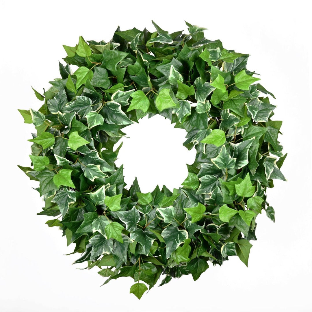 Ivy Wreath Green Variegated 32''