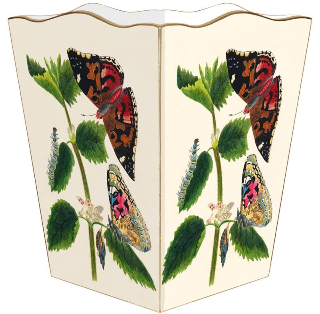 Butterfly Bloom Wastepaper Basket