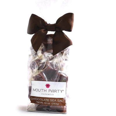Mouth Party Chocolate Sea Salt Caramels Gift Bag