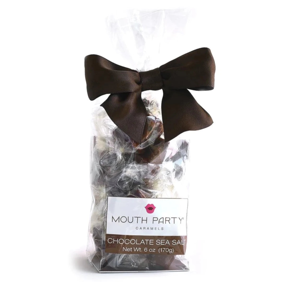 Mouth Party Chocolate Sea Salt Caramels Gift Bag