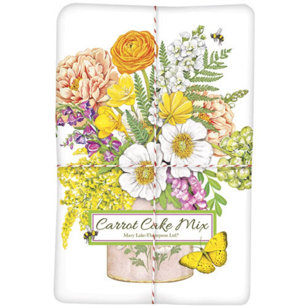 Flower Fern Vase Carrot Cake Mix