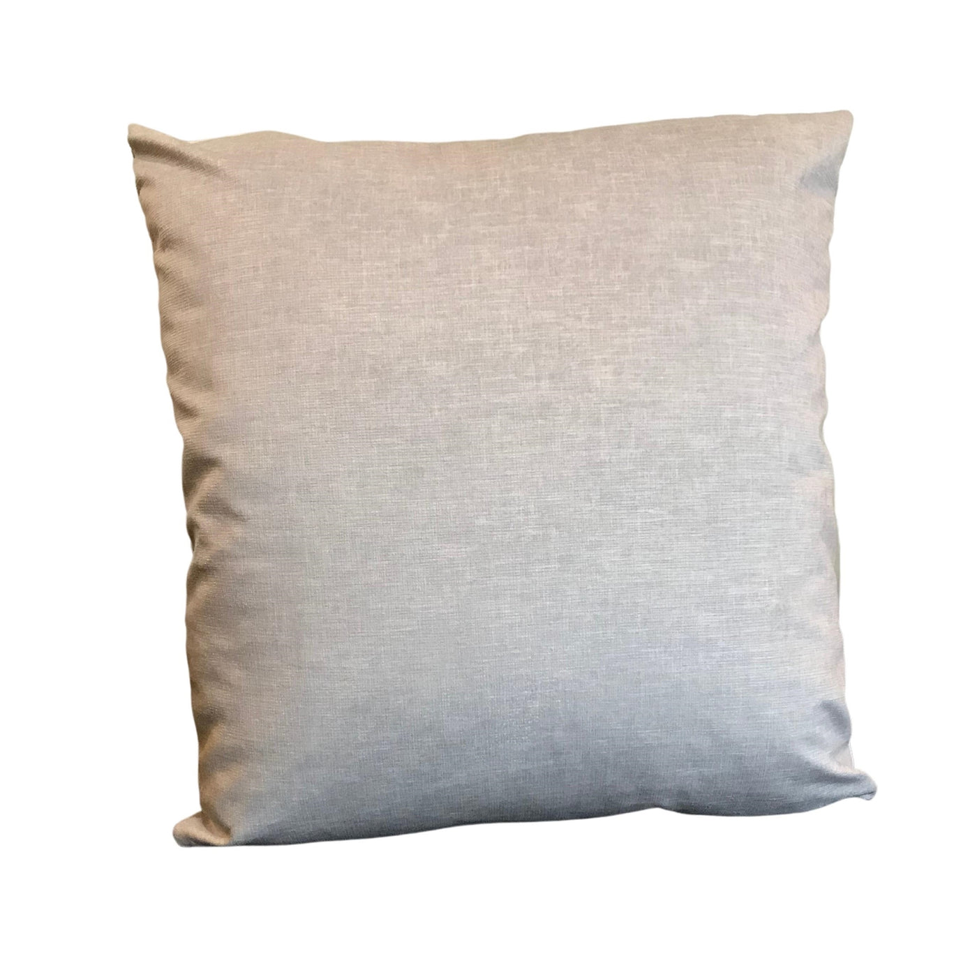 Light Grey Velvet Pillow - 24"
