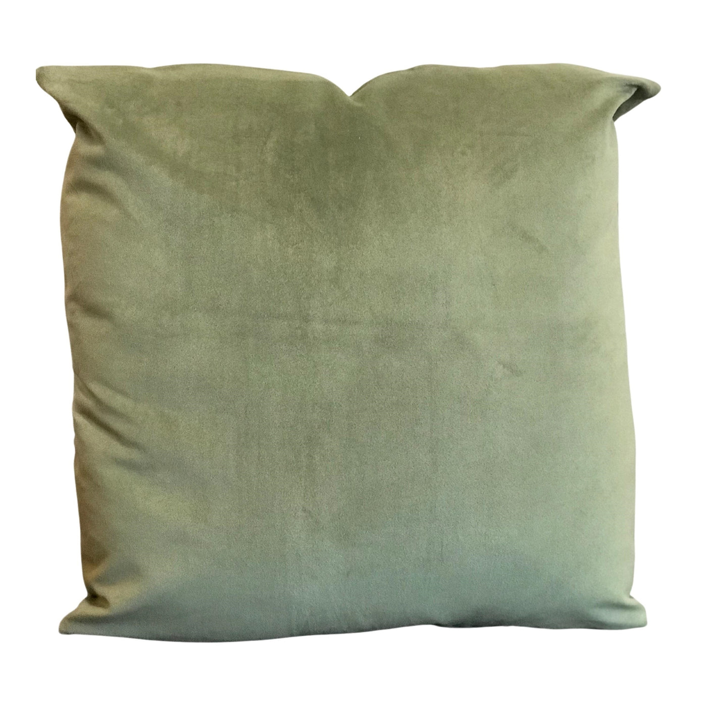 Moss Green Velvet Pillow - 24"