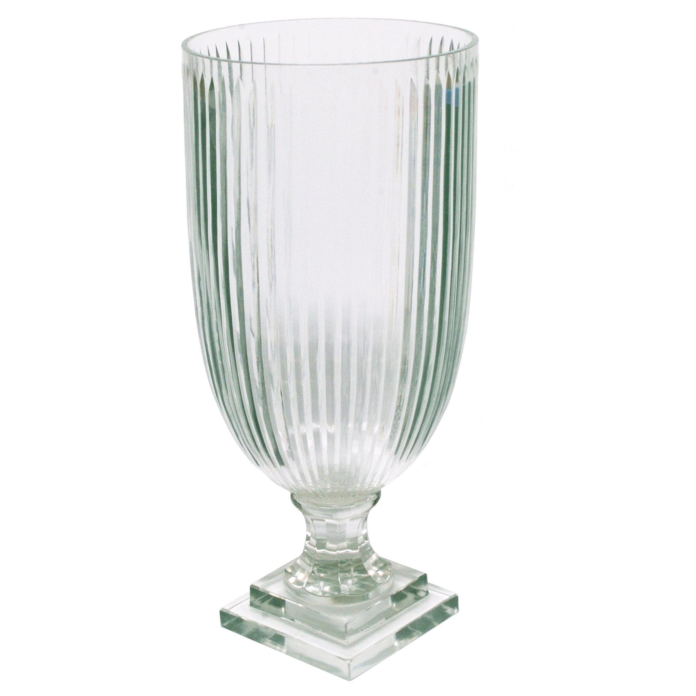 Stripe Cut Vase 7''WX17''H (IN STORE PICKUP ONLY)