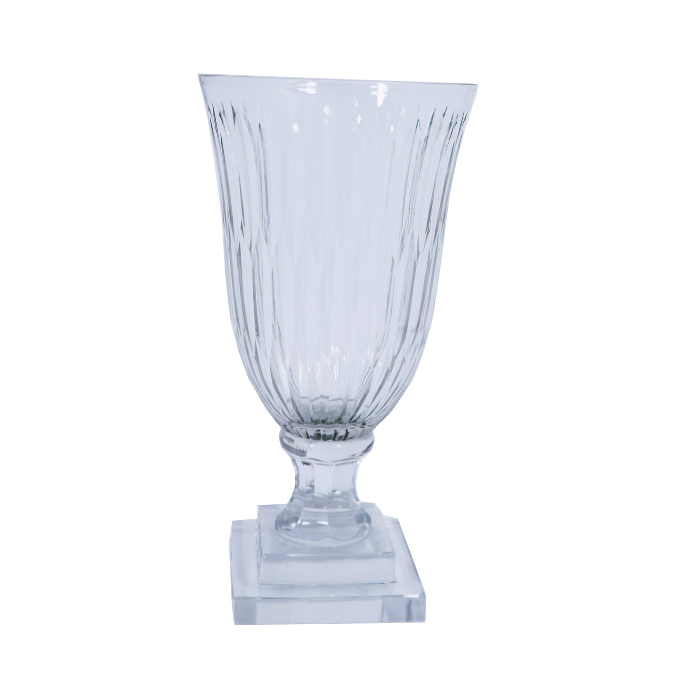 Rice Cut Vase  4.8''WX9.5''H (IN STORE PICKUP ONLY)