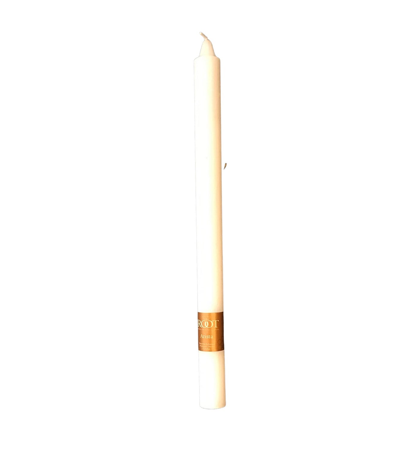 Timberline Arista White Candle 12"