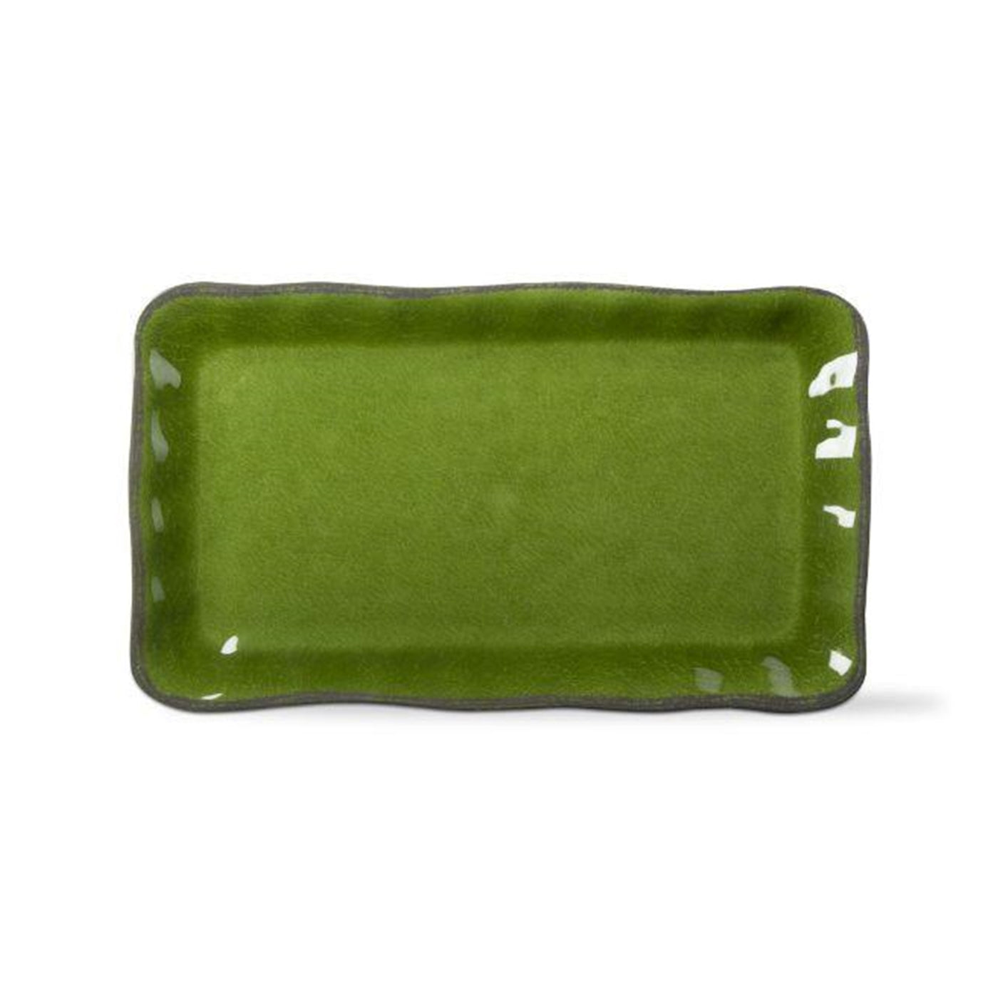 Veranda Melamine Rectangular Platter - Green