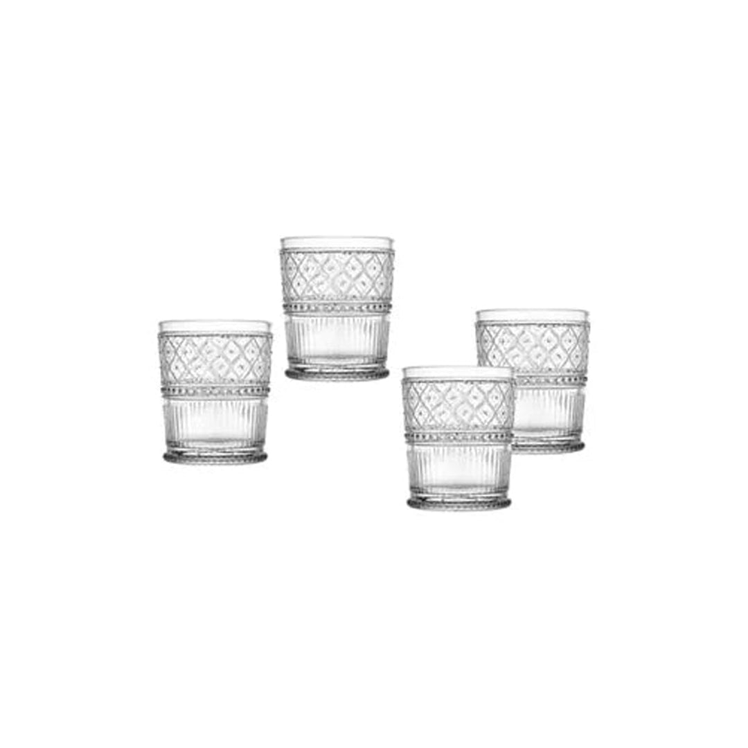 Clear Claro Double Old Fashioned Goblet 12 oz