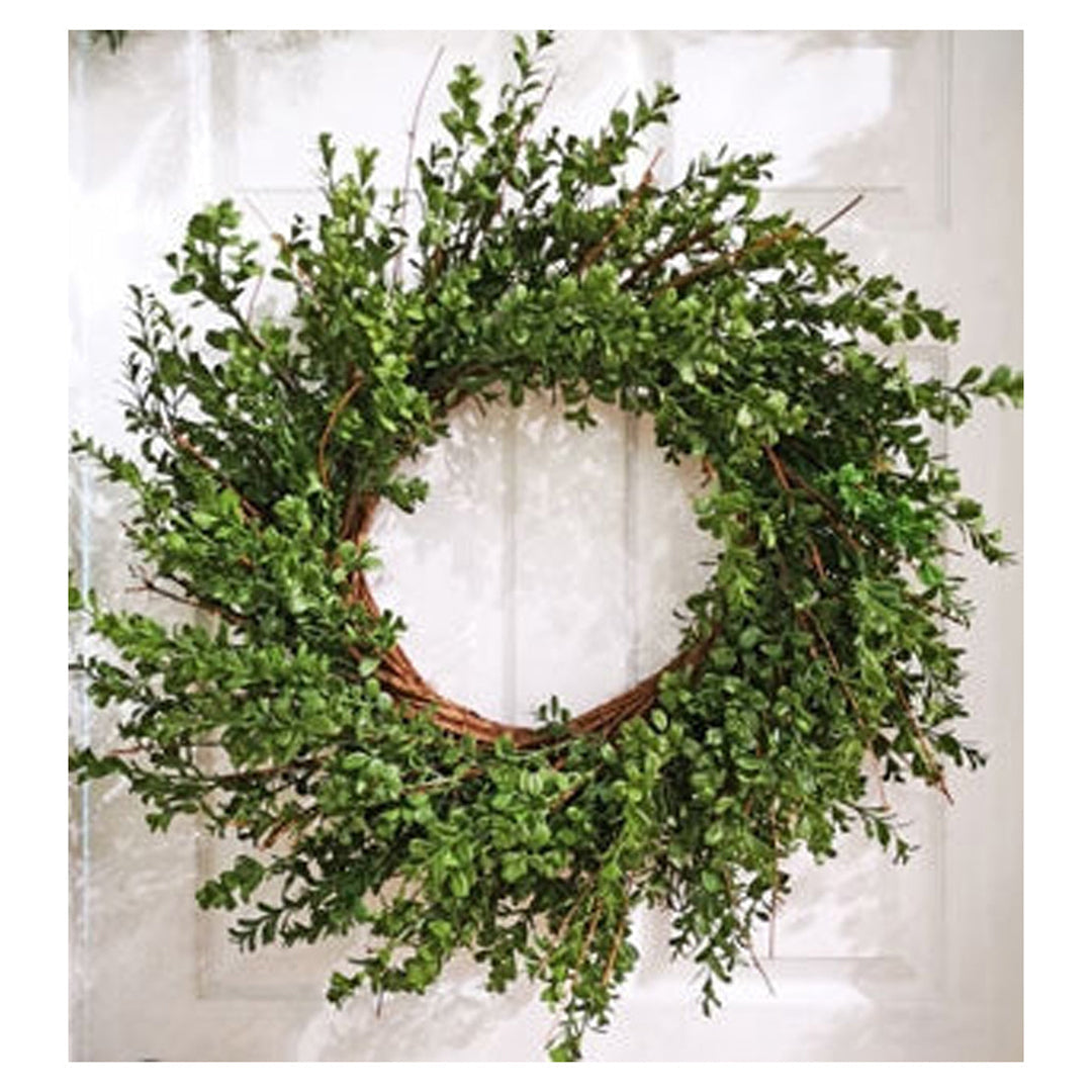 32" Faux Boxwood Wreath