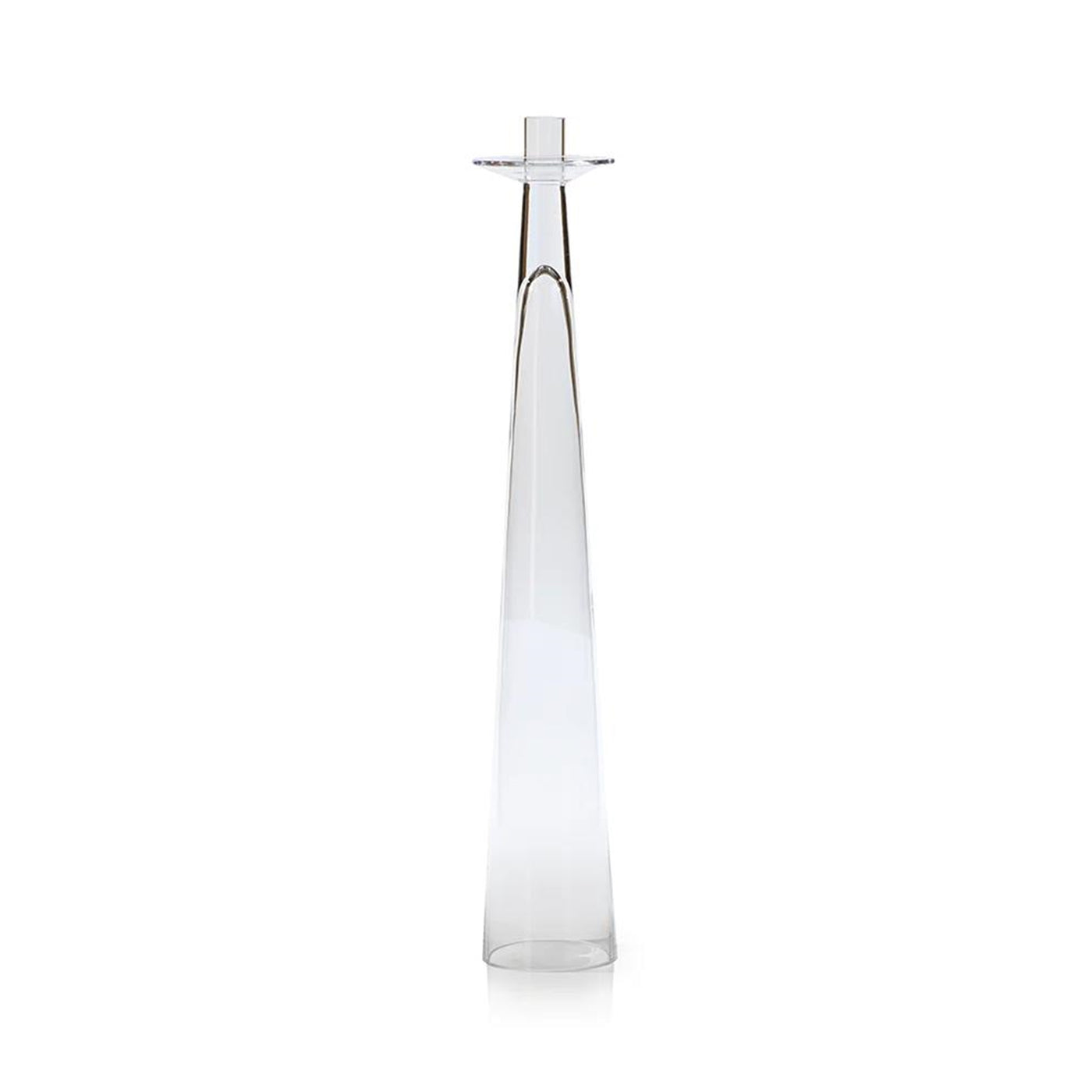 Amin Glass Candleholder - Large - 19.75"  Cannot ship