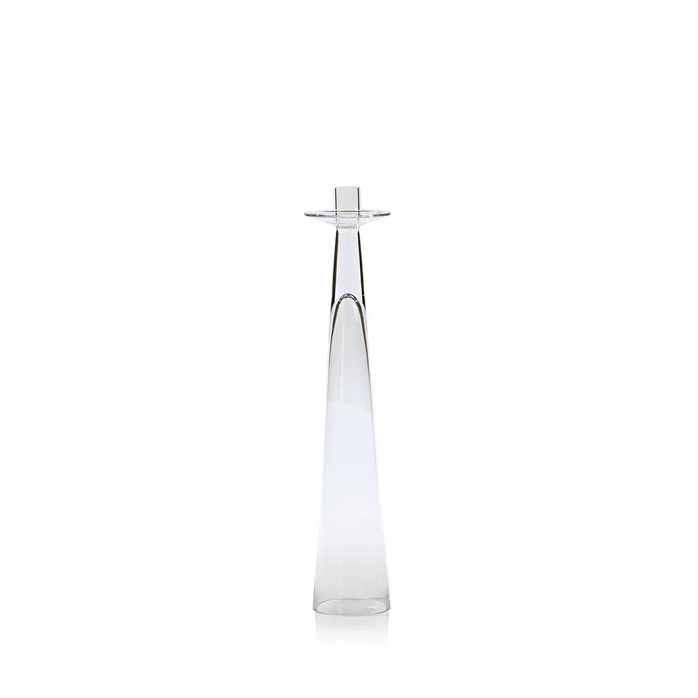 Amin Glass Candleholder - Medium - 15.75"  Cannot ship