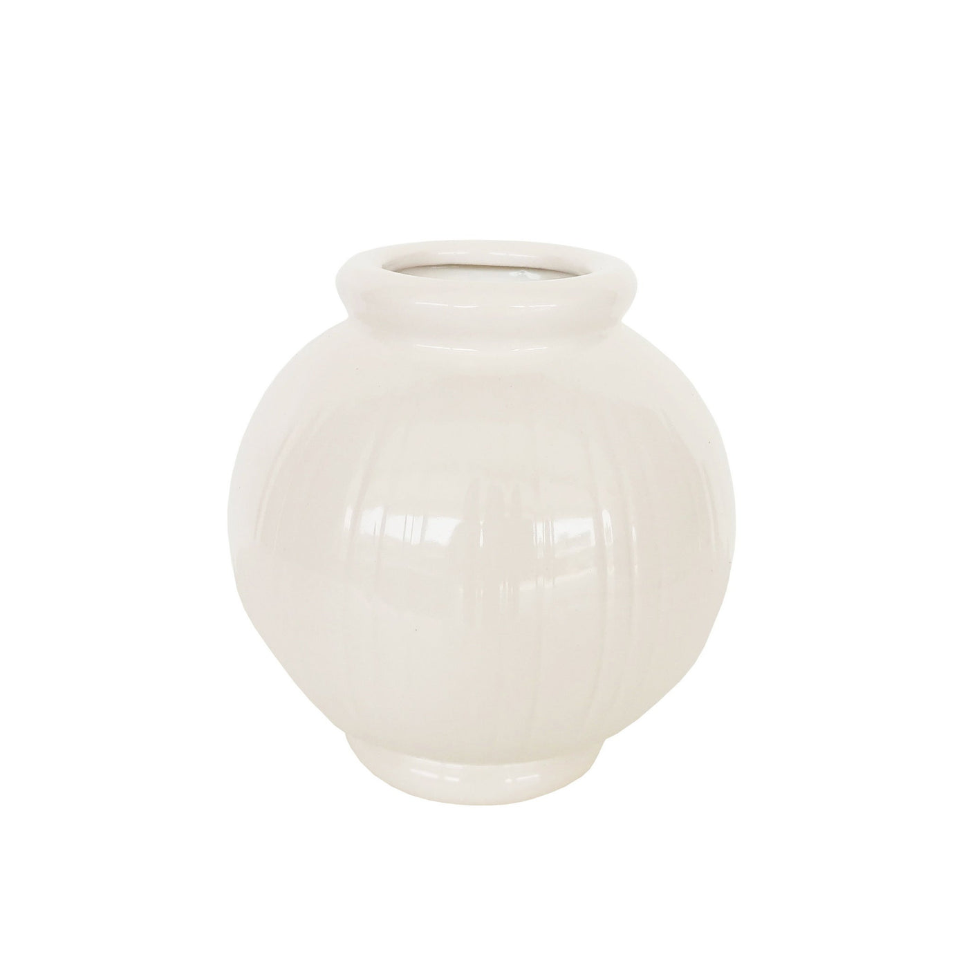 Chinese Lantern Vase 7''WX7''H