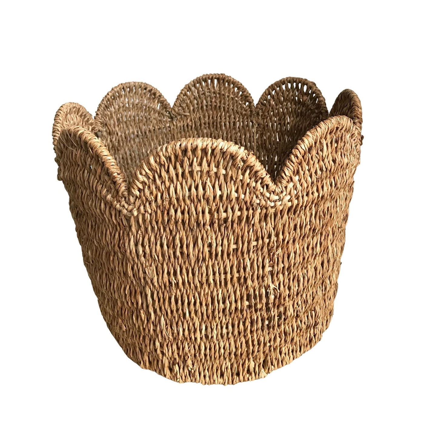Scalloped Basket 12.5"